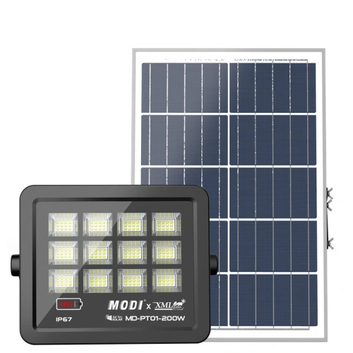 200w solar outlet flood light